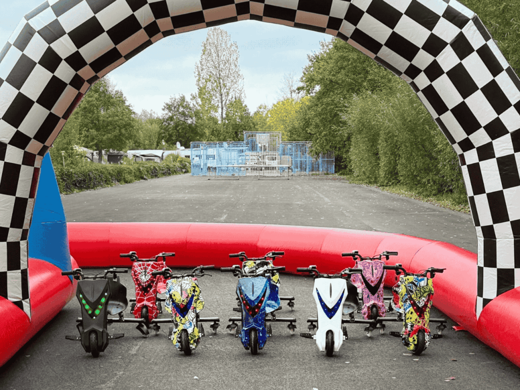 E-Drift-Scooter von Ben's Fast & Drifty für Kinder und Events